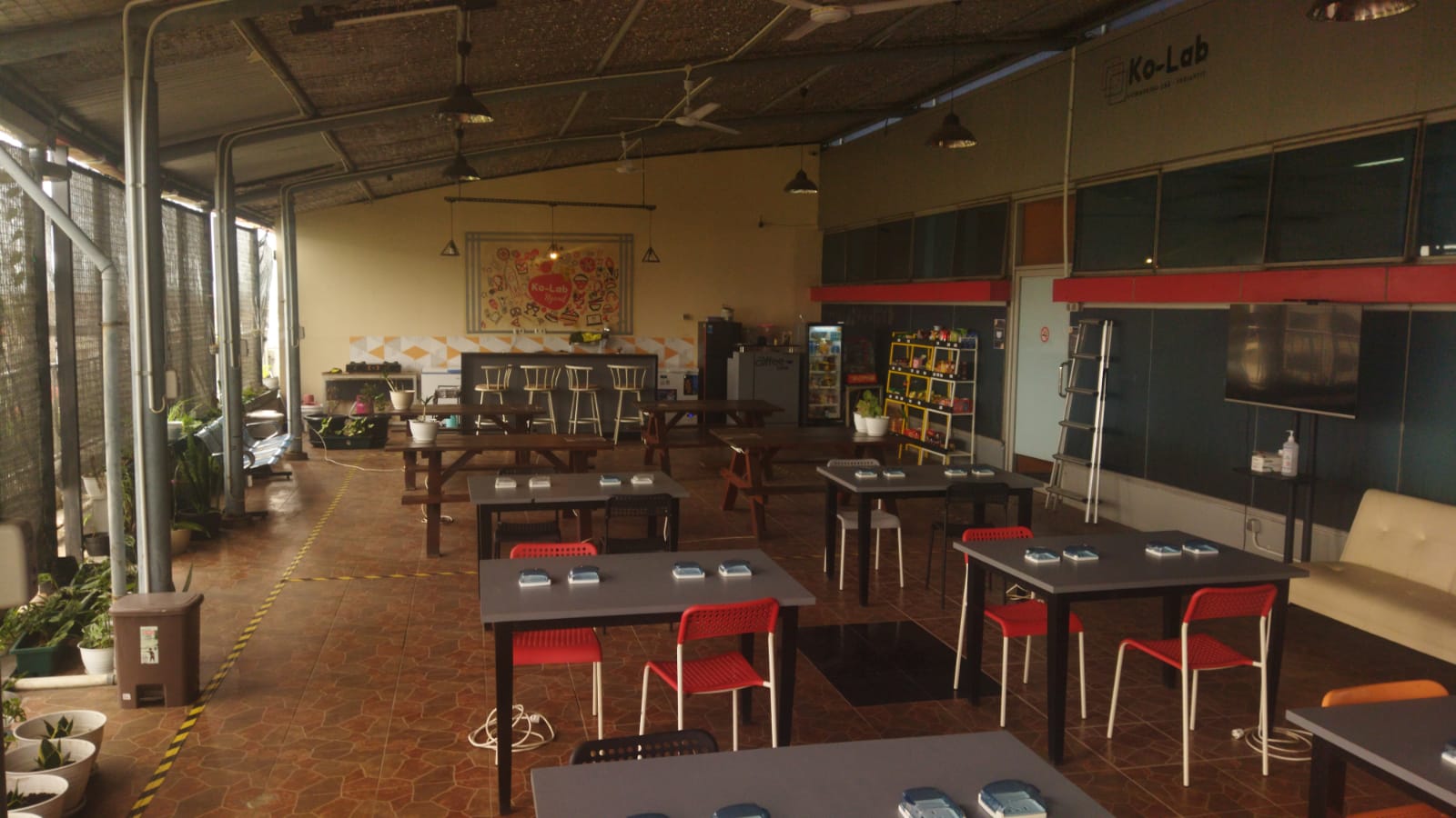 Couple Barista Coffee Shop